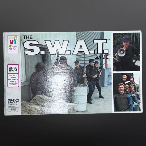 Vintage 1975 S.W.A.T. Board Game COMPLETE - Picture 3 of 8